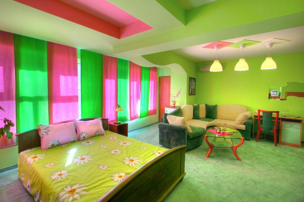 Family Hotel Mania Eski Zağra Oda fotoğraf